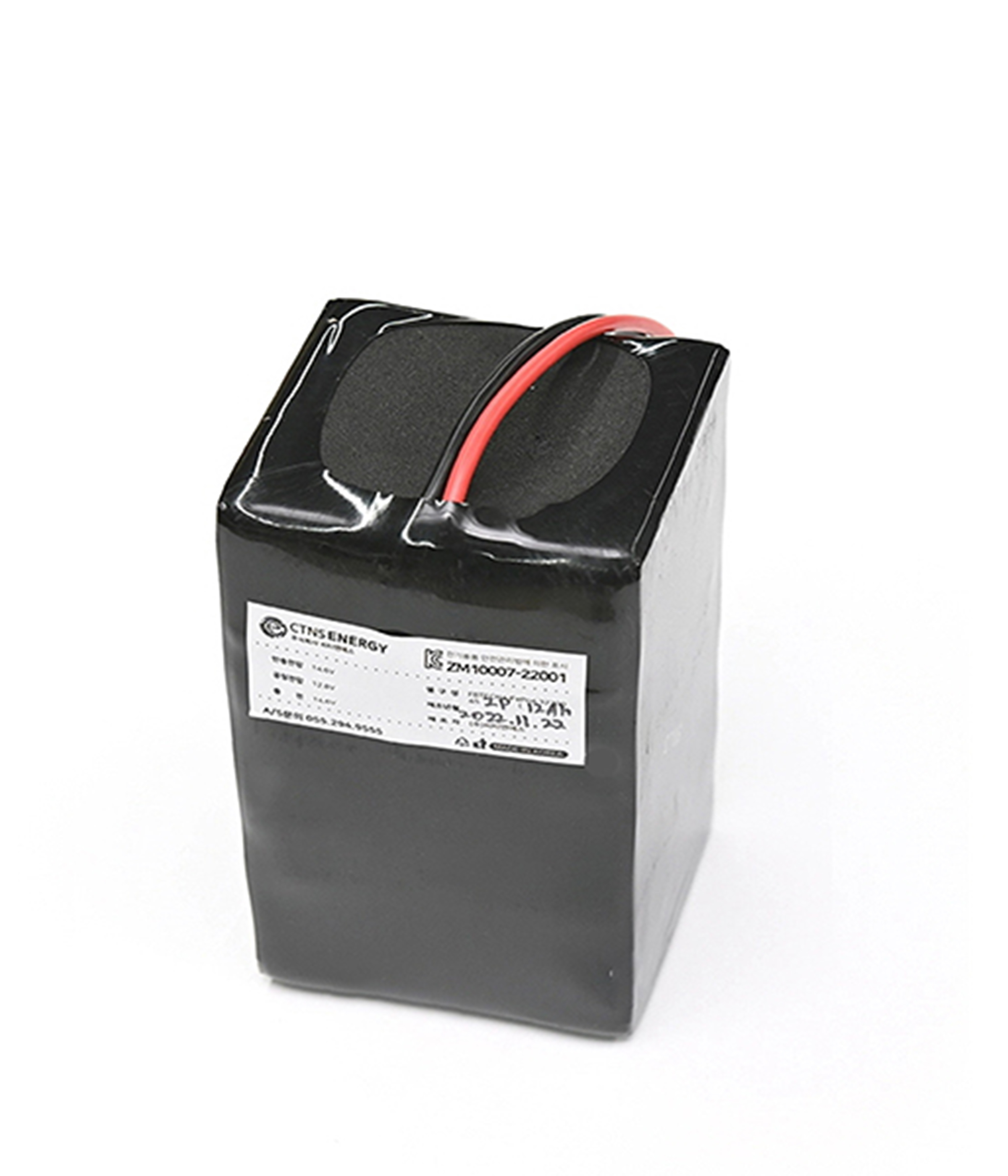 Lithium Iron Phosphate Battery Pack LFP32700 4S2P 12.8V 12AH, Made in Korea